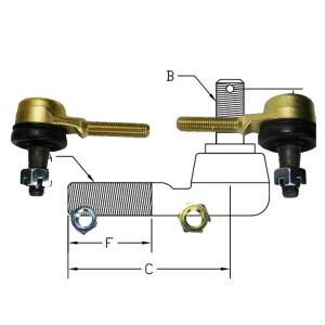 Spurstangenkopf für Yamaha Raptor YFM 700 R M12