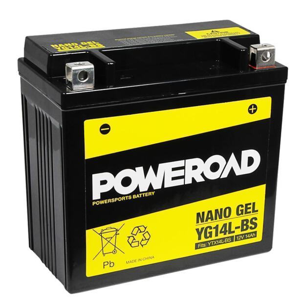 Batterie Gel für Honda TRX350D Foreman 4x4 87-89