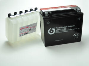 Batterie Kymco MXU 500 2WD + MXU 500 4WD + MXU 500 IRS (wird ohne Batteriesäure geliefert)