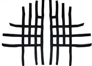 Nerfbar Netz für KTM 450/525 XC / SX Quad schwarz