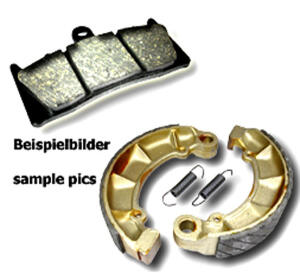 Pastiglie freno posteriori FA032 per Honda CB750F e GL 1000