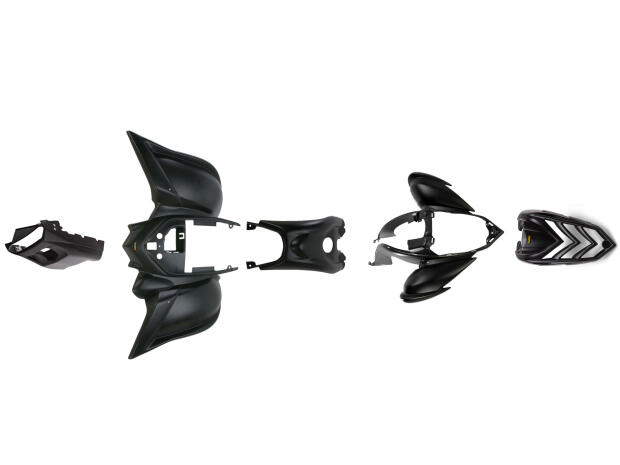 Kotflügel für Yamaha YFM 700 R schwarz matt 09-12