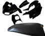 Kotflügel Verkleidung für Kawasaki KFX 700 schwarz matt Plastik KIT