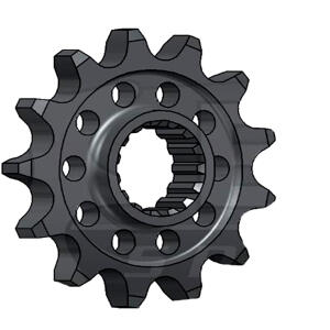 Kettenrad Z.13 für KTM 125 EXC Enduro 1995-1997. LC2